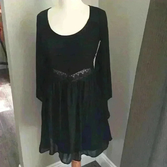 Boho Sheer Dress - Picture 1 of 6